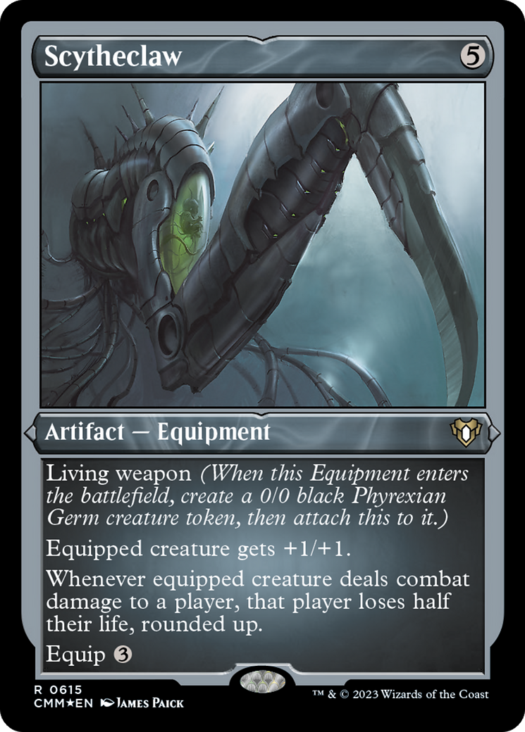 Scytheclaw (Foil Etched) [Commander Masters] | Odin's Place