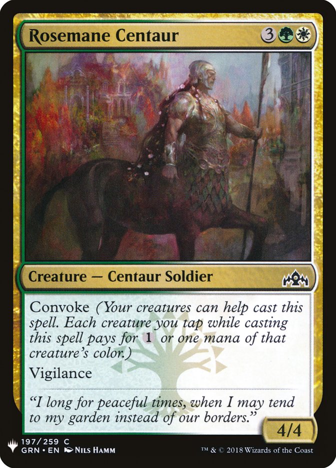 Rosemane Centaur [Mystery Booster] | Odin's Place