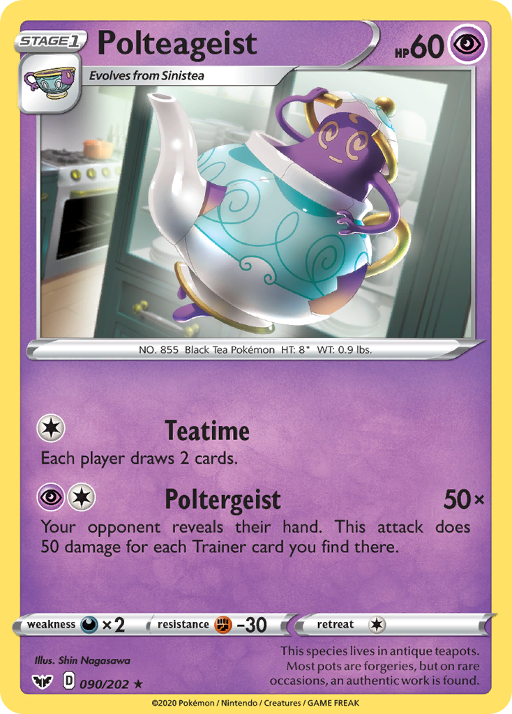Polteageist (090/202) [Sword & Shield: Base Set] | Odin's Place