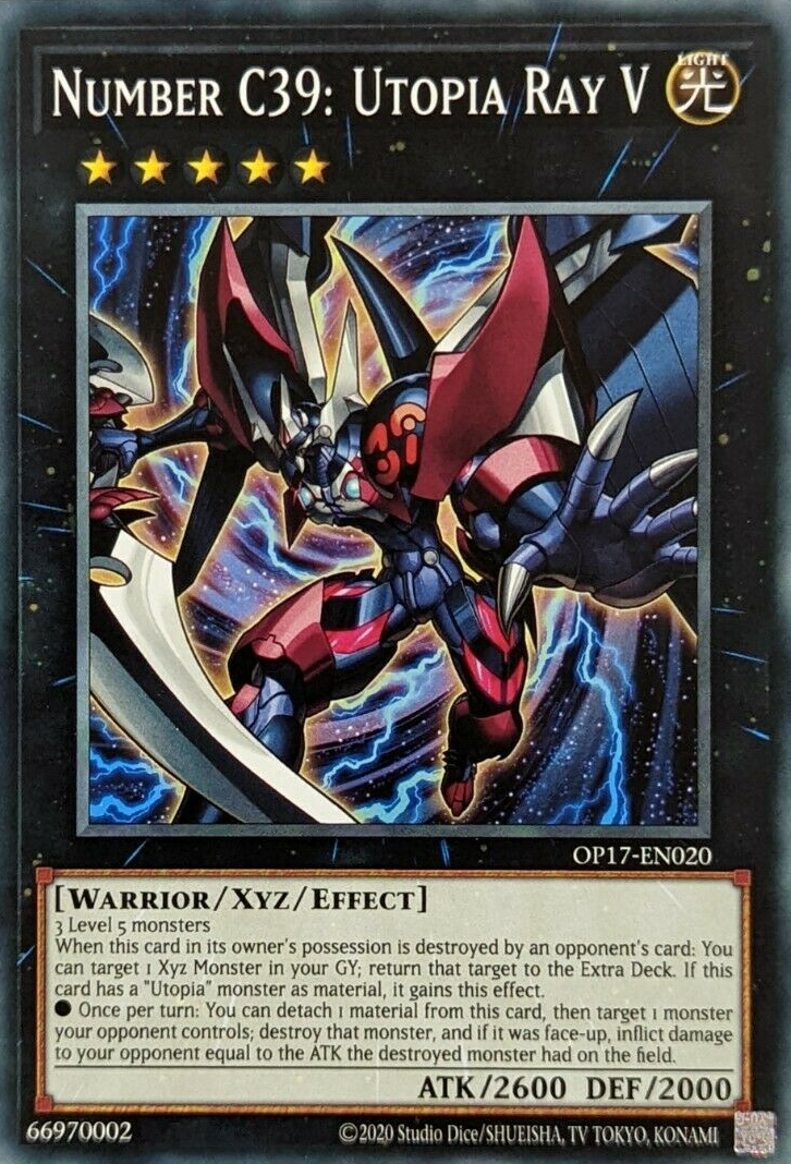 Number C39: Utopia Ray V [OP17-EN020] Common | Odin's Place