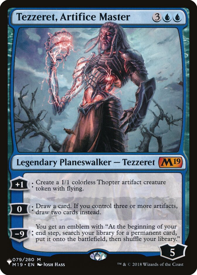 Tezzeret, Artifice Master [The List] | Odin's Place