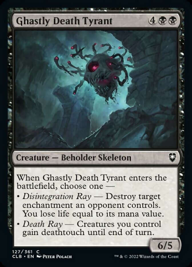 Ghastly Death Tyrant [Commander Legends: Battle for Baldur's Gate] | Odin's Place