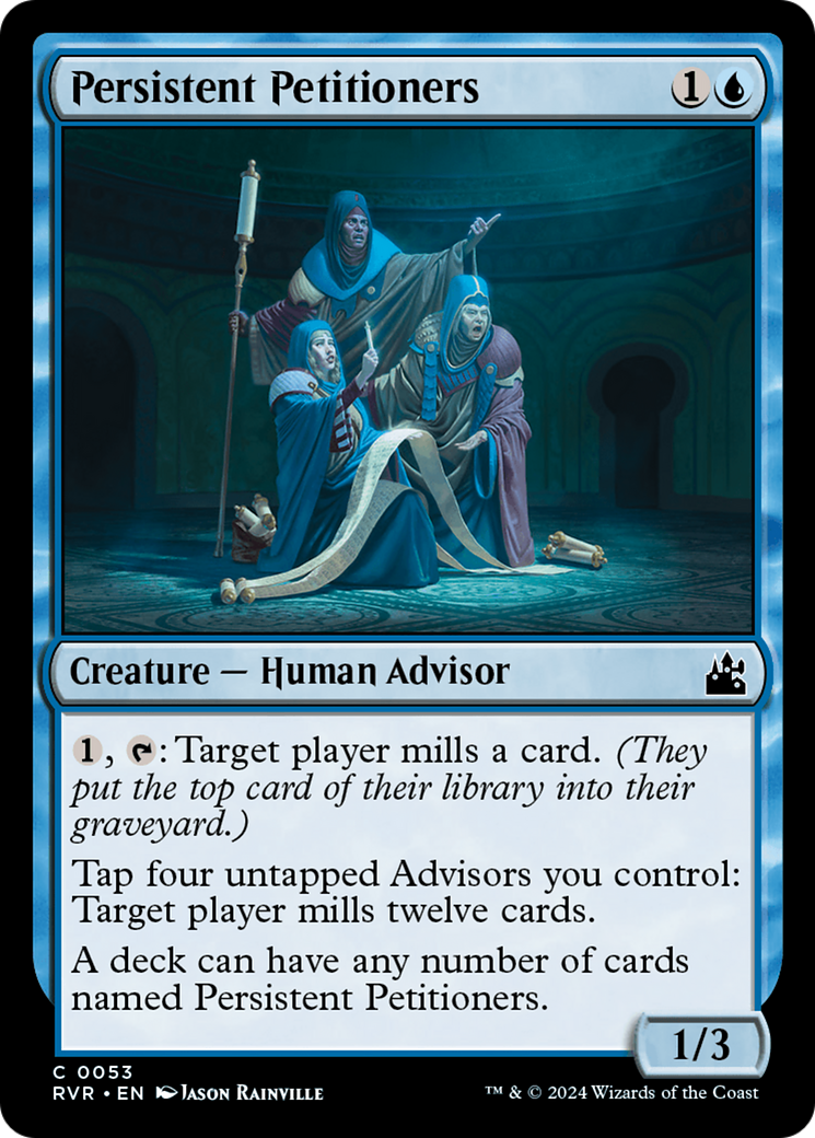 Persistent Petitioners [Ravnica Remastered] | Odin's Place