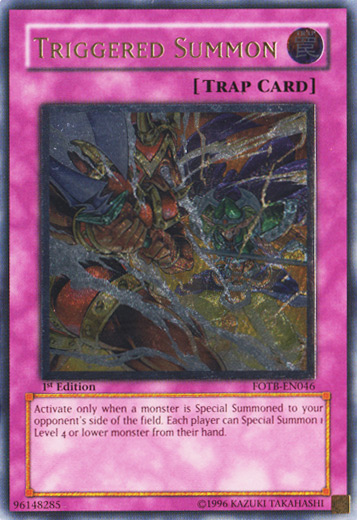 Triggered Summon [FOTB-EN046] Ultimate Rare | Odin's Place