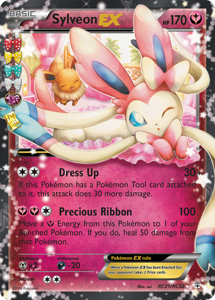 Sylveon EX (RC21/RC32) [XY: Generations] | Odin's Place