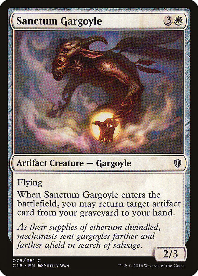 Sanctum Gargoyle (76) [Commander 2016] | Odin's Place