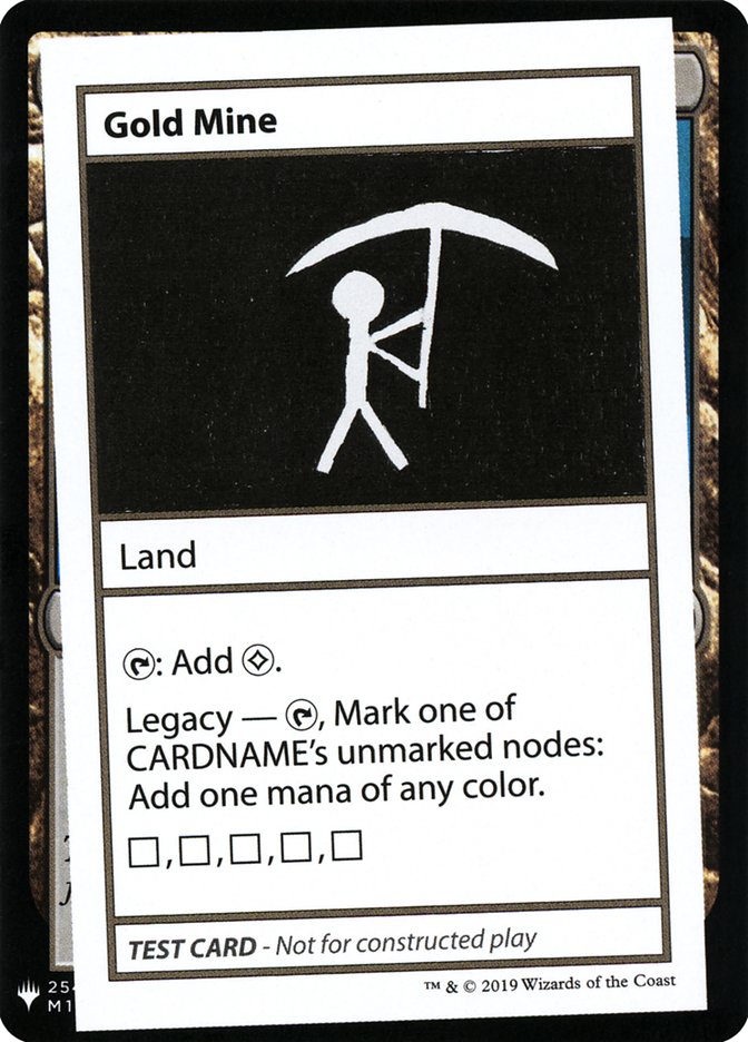 Gold Mine [Mystery Booster Playtest Cards] | Odin's Place