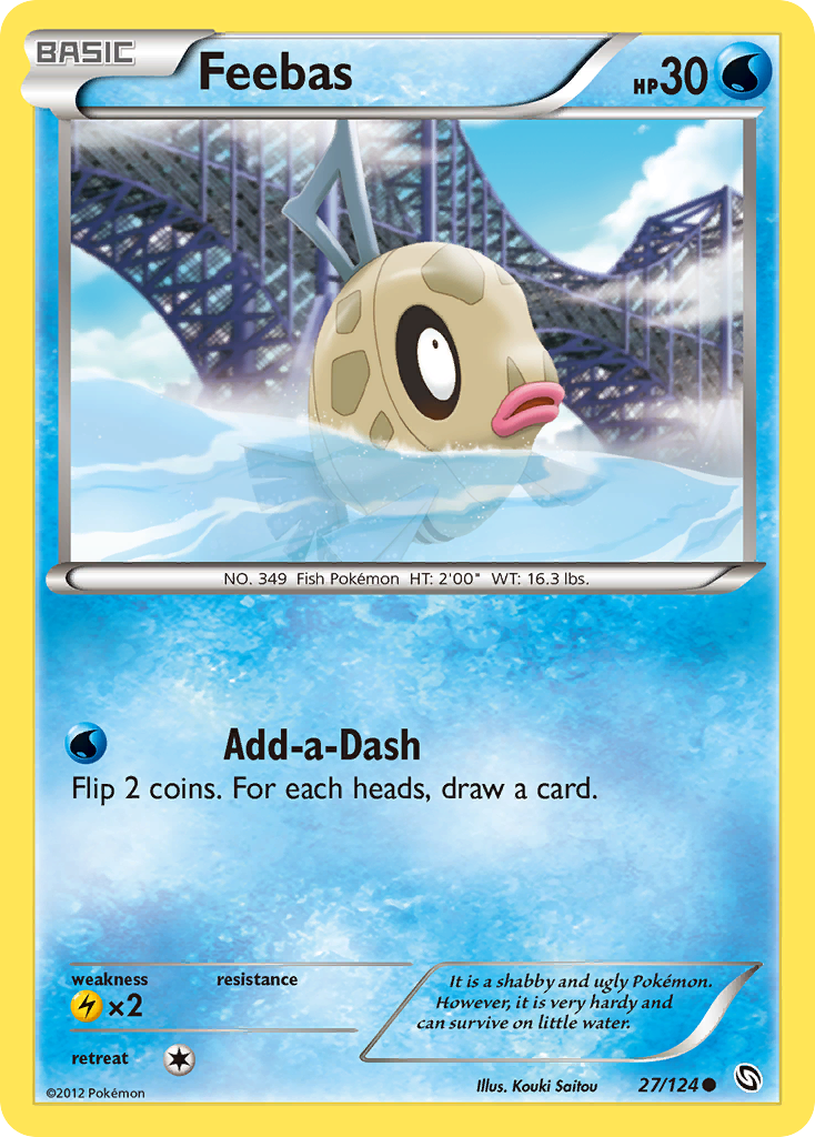 Feebas (27/124) [Black & White: Dragons Exalted] | Odin's Place