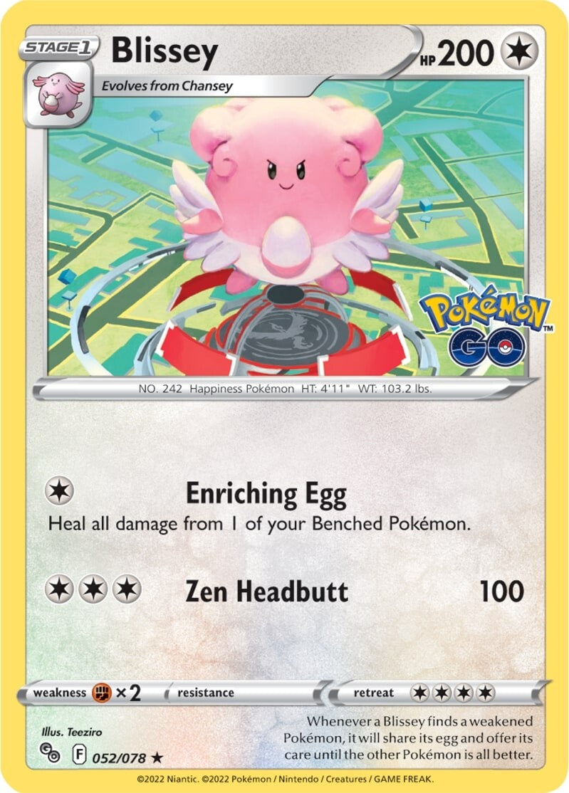 Blissey (052/078) [Pokémon GO] | Odin's Place