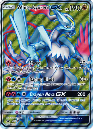 White Kyurem GX (SM141) (Jumbo Card) [Sun & Moon: Black Star Promos] | Odin's Place