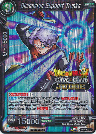 Dimension Support Trunks (BT4-102) [Judge Promotion Cards] | Odin's Place