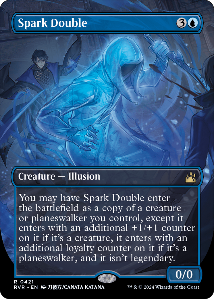 Spark Double (Anime Borderless) [Ravnica Remastered] | Odin's Place