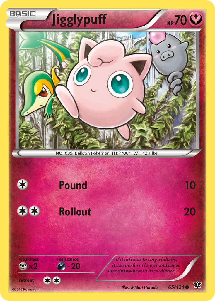 Jigglypuff (65/124) [XY: Fates Collide] | Odin's Place