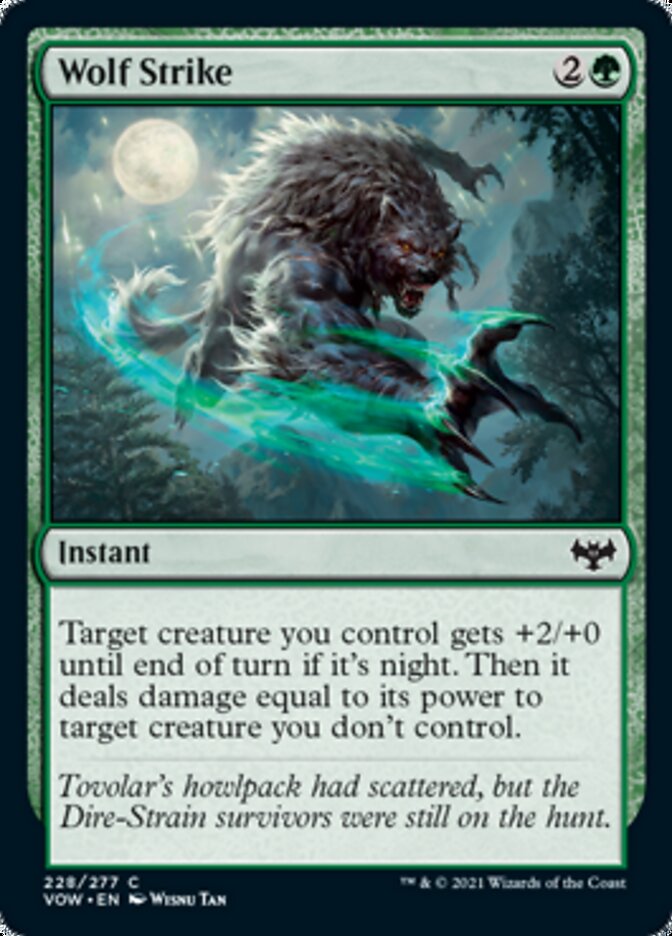 Wolf Strike [Innistrad: Crimson Vow] | Odin's Place