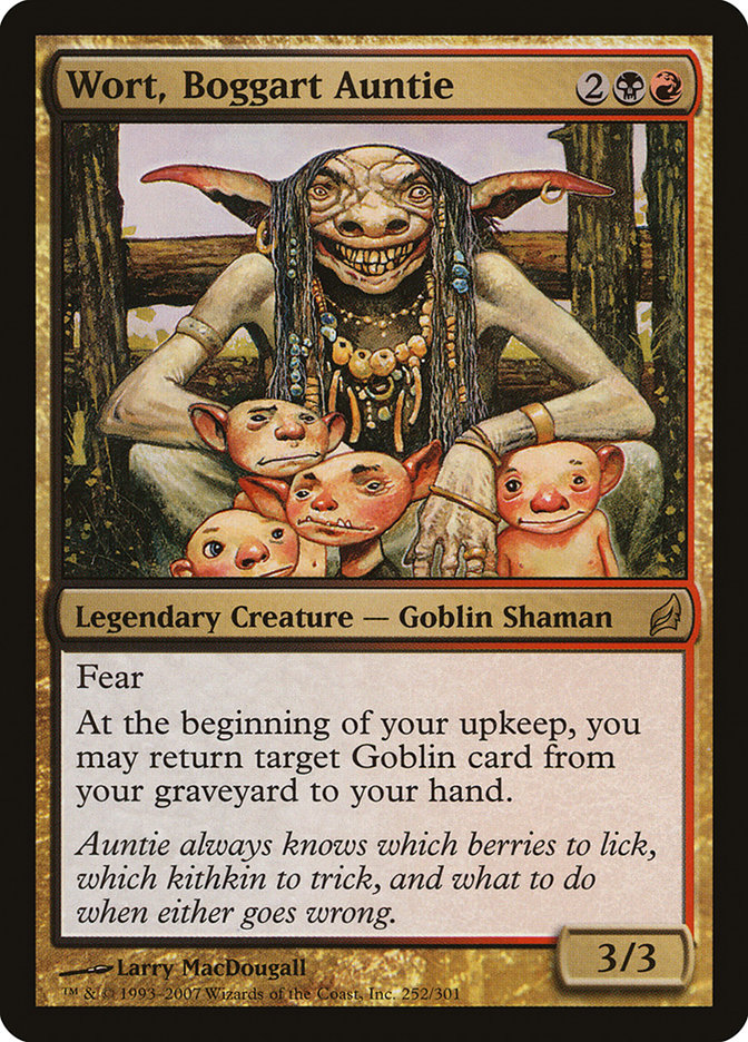 Wort, Boggart Auntie (252) [Lorwyn] | Odin's Place