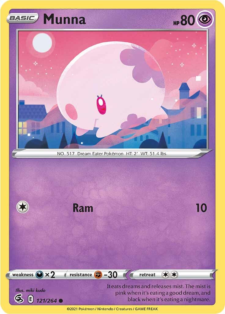 Munna (121/264) [Sword & Shield: Fusion Strike] | Odin's Place