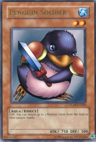 Penguin Soldier (Green) [DL09-EN002] Rare | Odin's Place