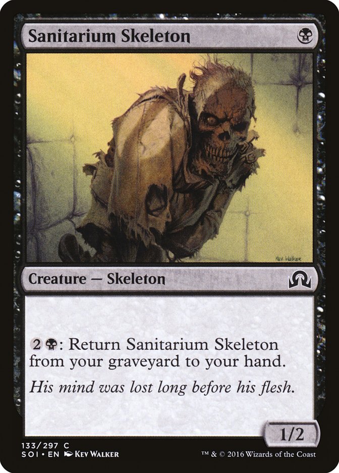 Sanitarium Skeleton (133) [Shadows over Innistrad] | Odin's Place