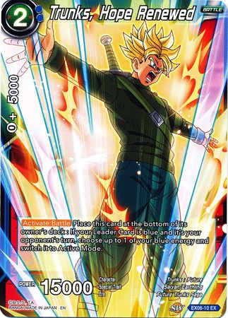 Trunks, Hope Renewed (EX06-10) [Special Anniversary Set] | Odin's Place