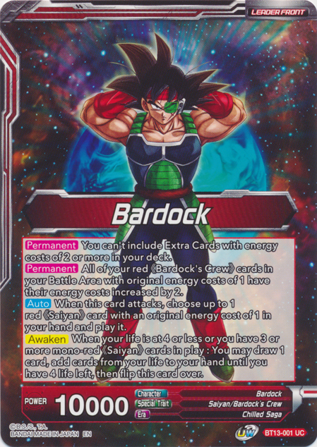 Bardock // SS Bardock, the Legend Awakened (BT13-001) [Supreme Rivalry Prerelease Promos] | Odin's Place
