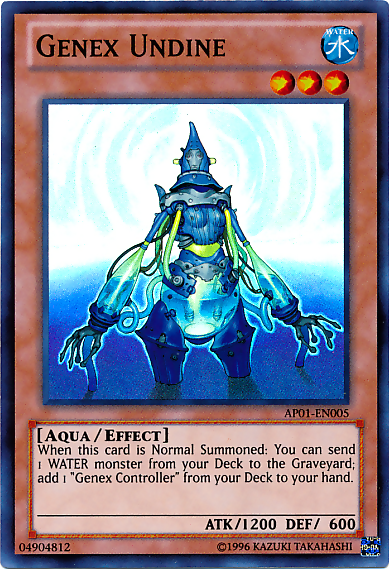 Genex Undine [AP01-EN005] Super Rare | Odin's Place