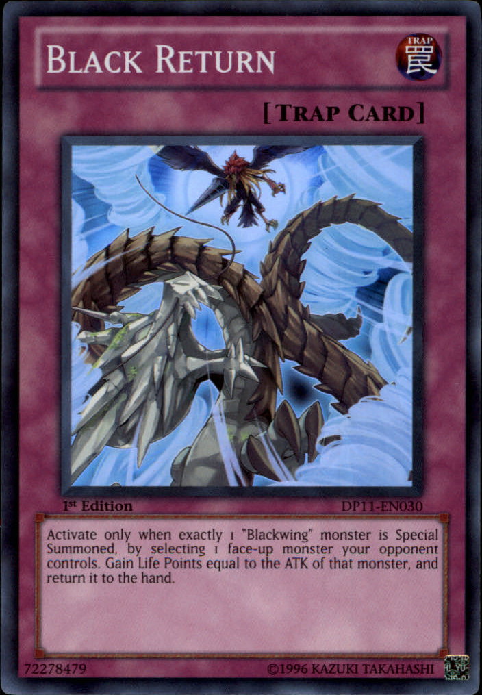Black Return [DP11-EN030] Super Rare | Odin's Place