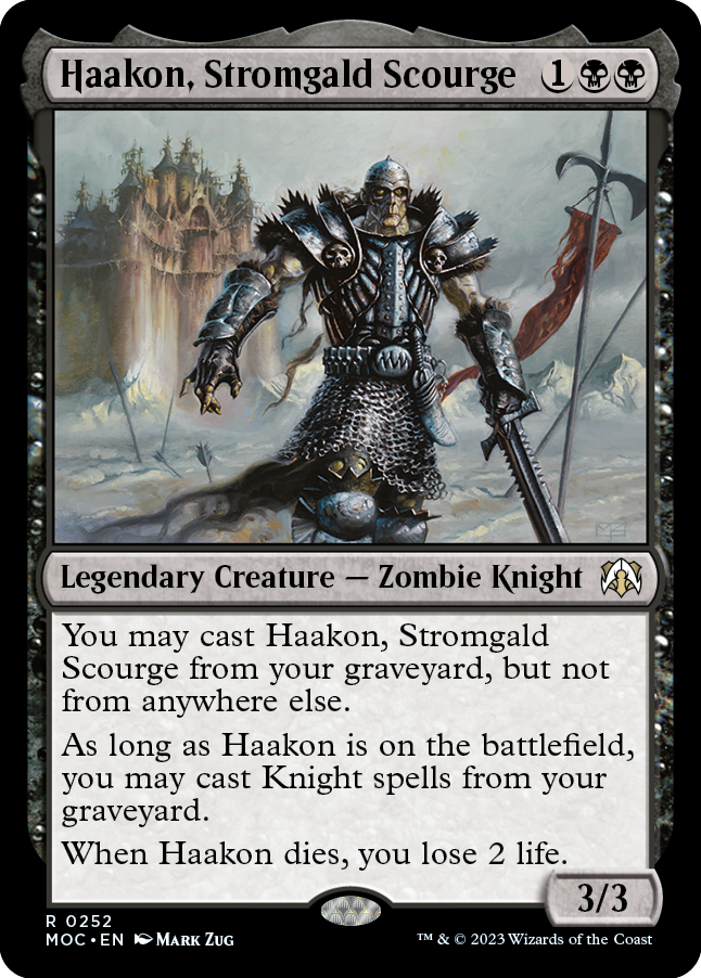 Haakon, Stromgald Scourge [March of the Machine Commander] | Odin's Place