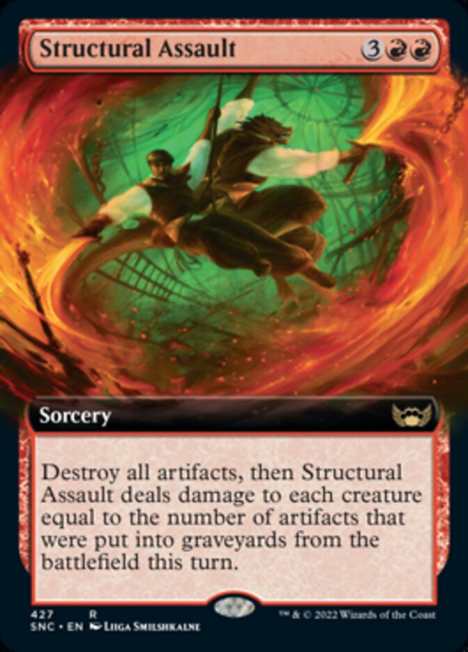 Structural Assault (Extended Art) [Streets of New Capenna] | Odin's Place