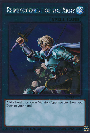 Reinforcement of the Army [NKRT-EN026] Platinum Rare | Odin's Place