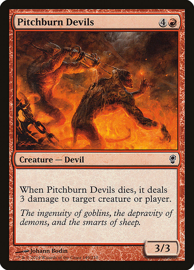 Pitchburn Devils (149) [Conspiracy] | Odin's Place