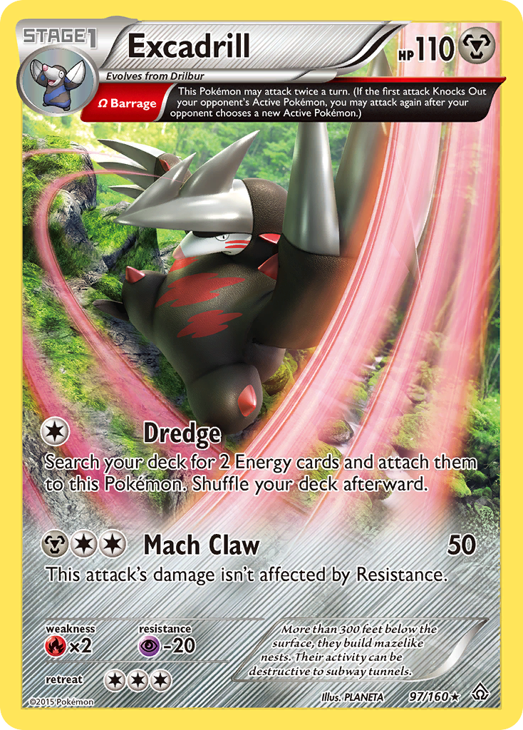 Excadrill (97/160) [XY: Primal Clash] | Odin's Place
