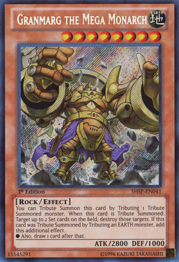 Granmarg the Mega Monarch [SHSP-EN041] Secret Rare | Odin's Place