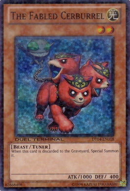 The Fabled Cerburrel [DT04-EN018] Super Rare | Odin's Place