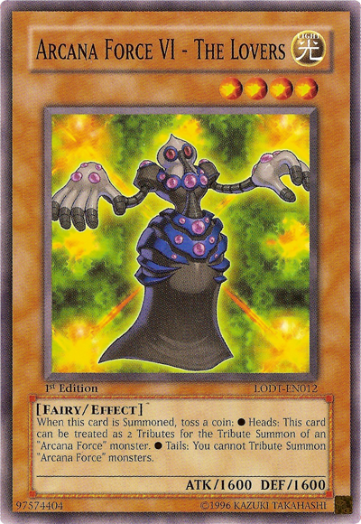 Arcana Force VI - The Lovers [LODT-EN012] Common | Odin's Place