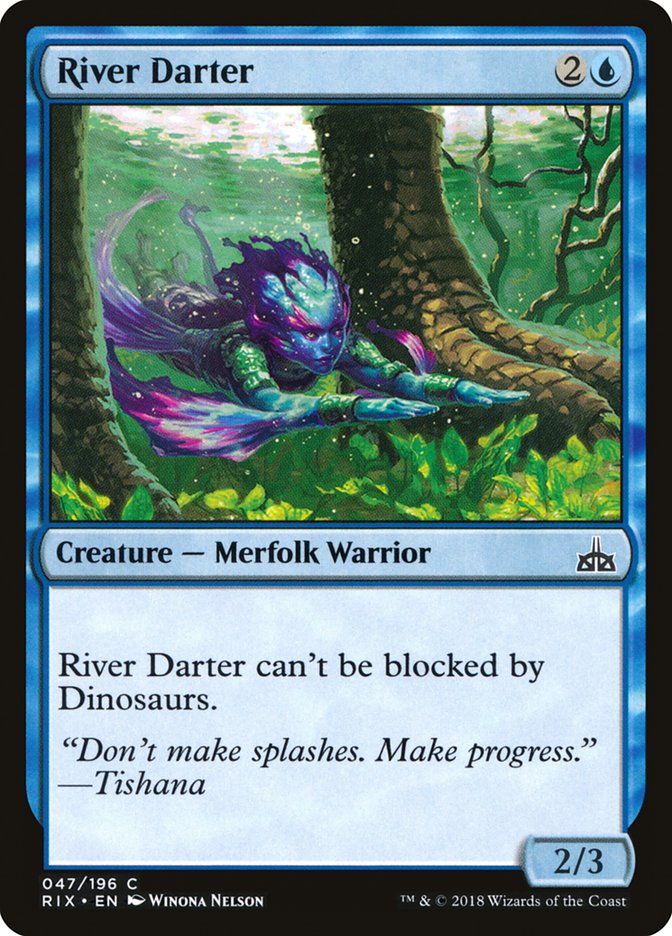 River Darter (47) [Rivals of Ixalan] | Odin's Place