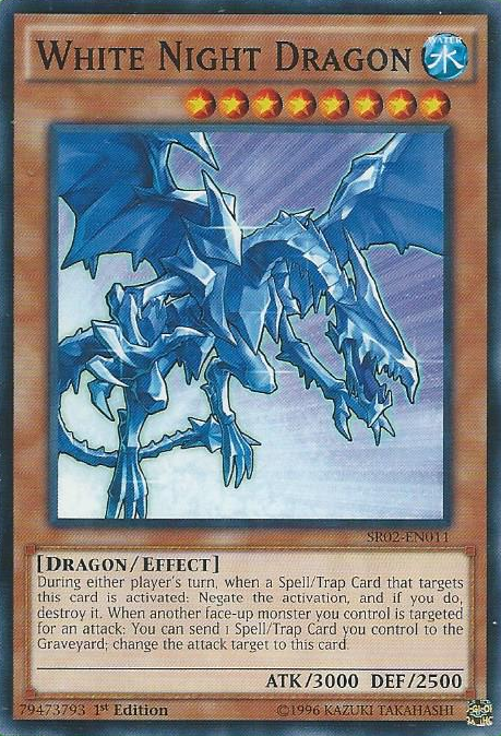 White Night Dragon [SR02-EN011] Common | Odin's Place