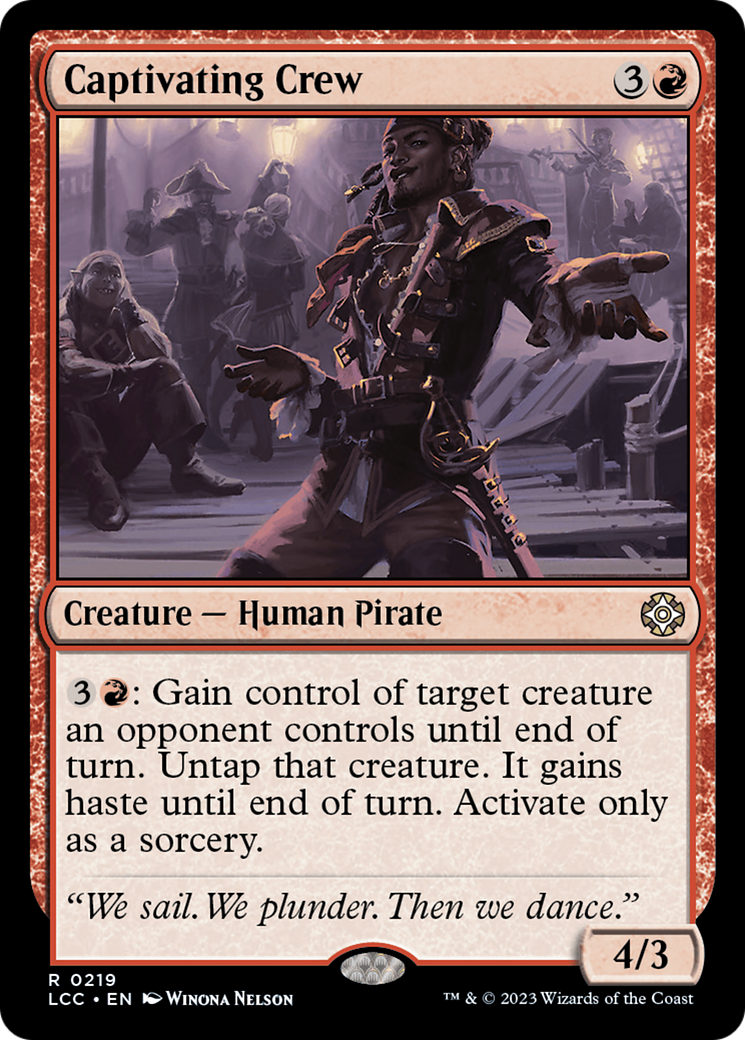 Captivating Crew [The Lost Caverns of Ixalan Commander] | Odin's Place