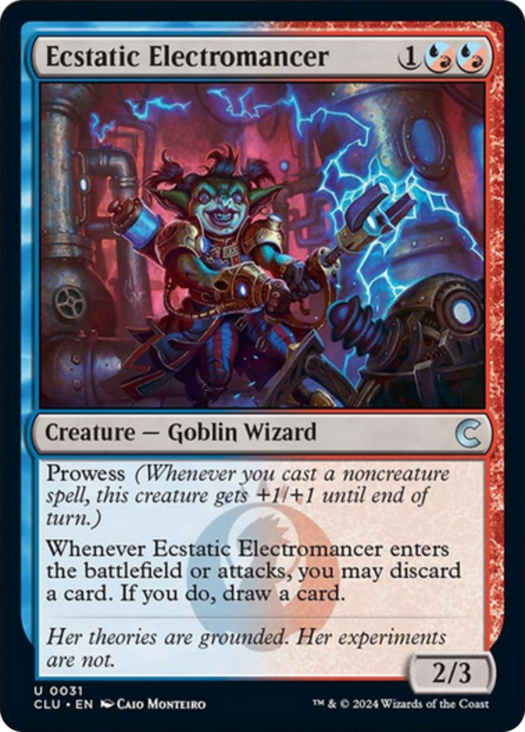 Ecstatic Electromancer [Ravnica: Clue Edition] | Odin's Place