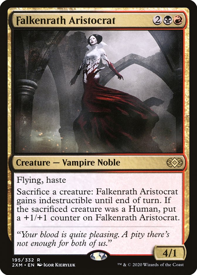 Falkenrath Aristocrat [Double Masters] | Odin's Place