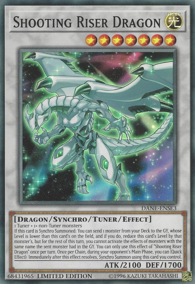 Shooting Riser Dragon [DANE-ENSE3] Super Rare | Odin's Place