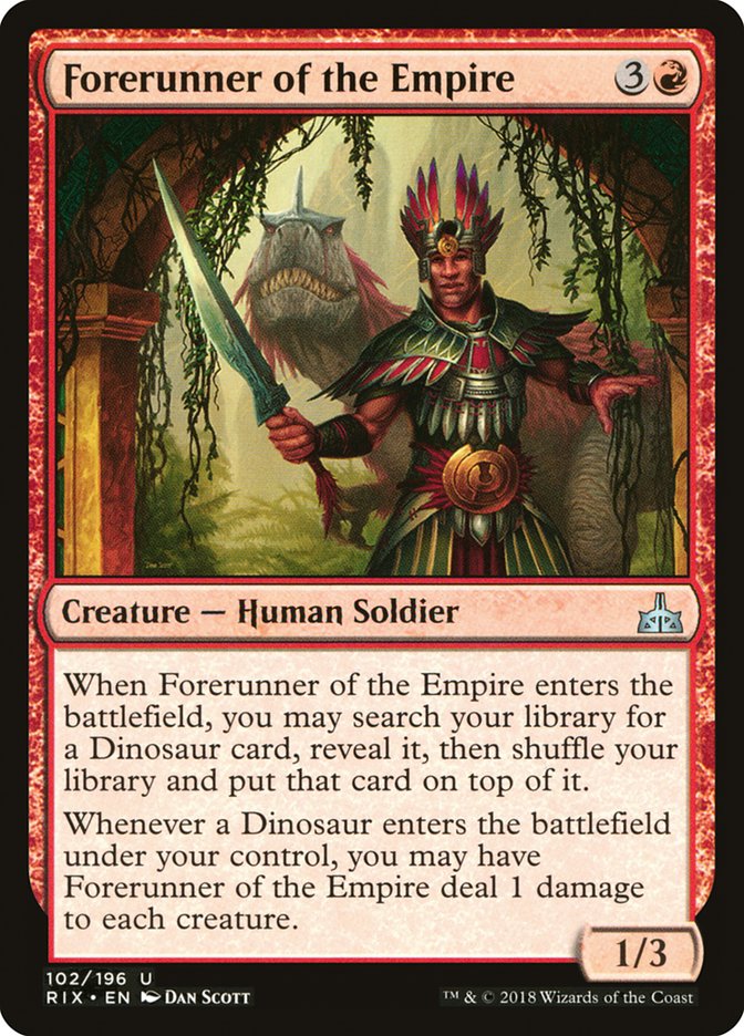 Forerunner of the Empire (102) [Rivals of Ixalan] | Odin's Place