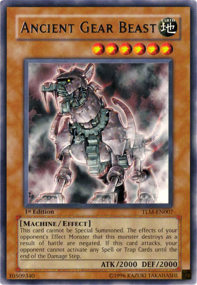 Ancient Gear Beast [TLM-EN007] Rare | Odin's Place