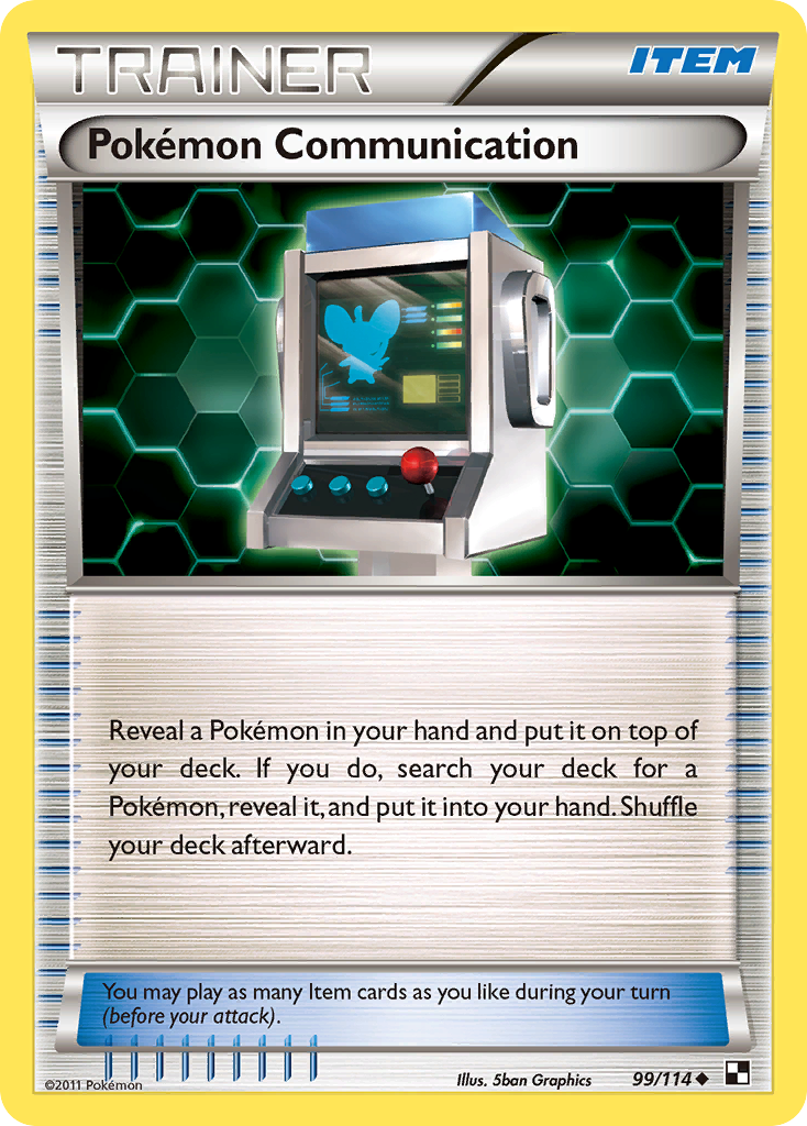 Pokemon Communication (99/114) [Black & White: Base Set] | Odin's Place