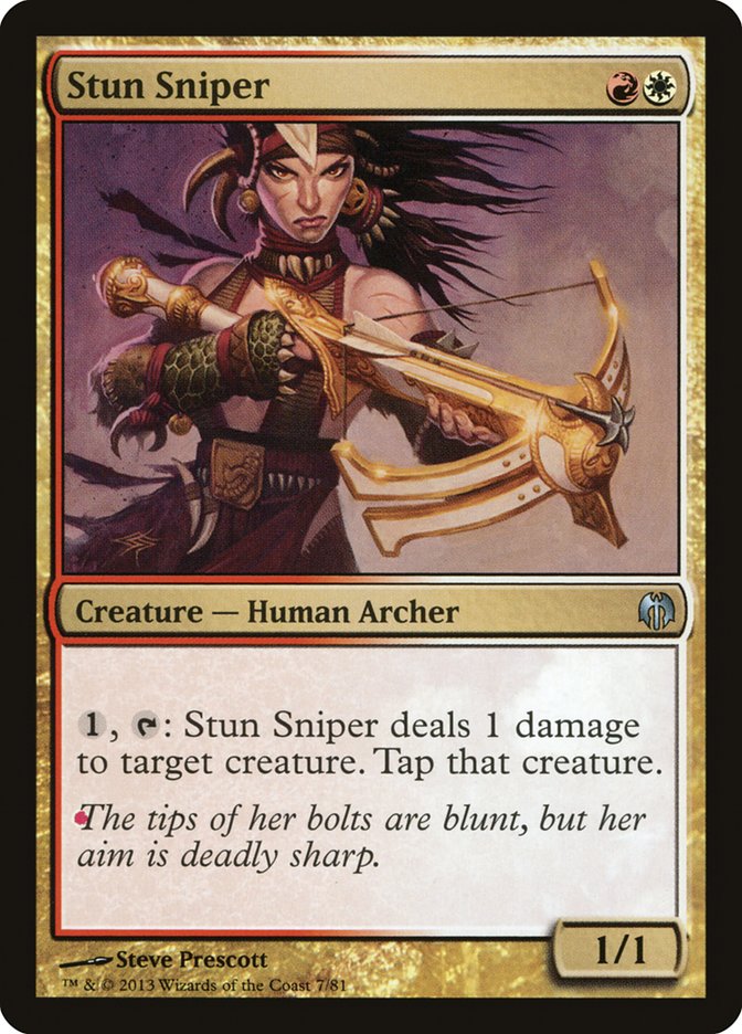 Stun Sniper (7) [Duel Decks: Heroes vs. Monsters] | Odin's Place