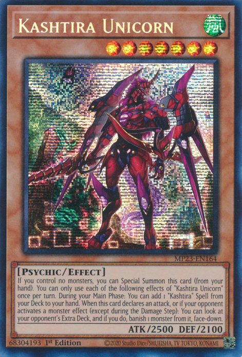 Kashtira Unicorn [MP23-EN164] Prismatic Secret Rare | Odin's Place