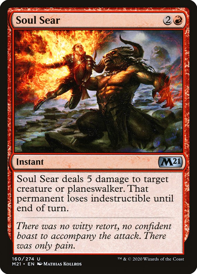 Soul Sear [Core Set 2021] | Odin's Place