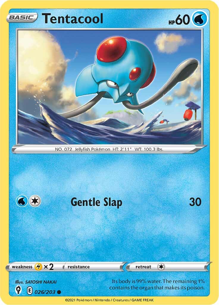 Tentacool (026/203) [Sword & Shield: Evolving Skies] | Odin's Place