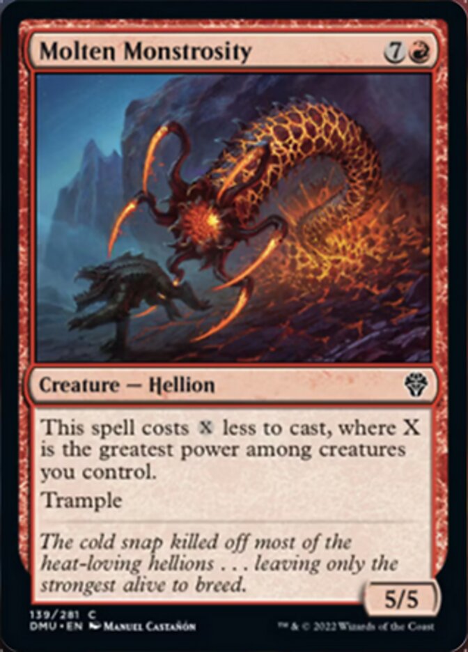 Molten Monstrosity [Dominaria United] | Odin's Place