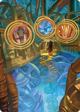 Extraplanar Lens Art Card [Commander Masters Art Series] | Odin's Place