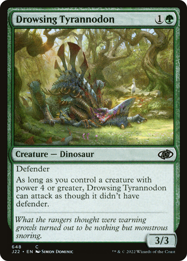 Drowsing Tyrannodon [Jumpstart 2022] | Odin's Place